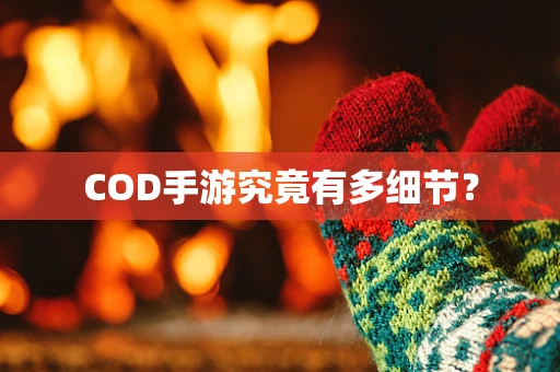 COD手游究竟有多细节？