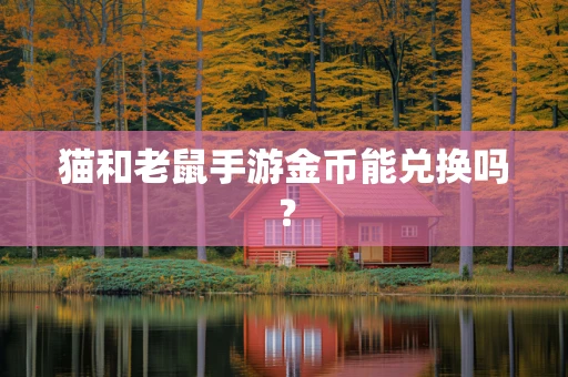 猫和老鼠手游金币能兑换吗？