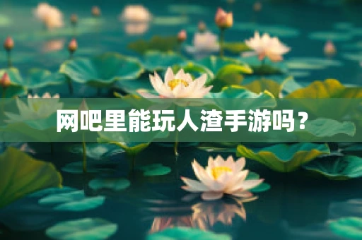 网吧里能玩人渣手游吗？