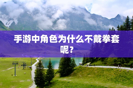 手游中角色为什么不戴拳套呢？