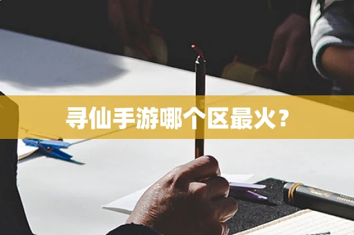 寻仙手游哪个区最火？