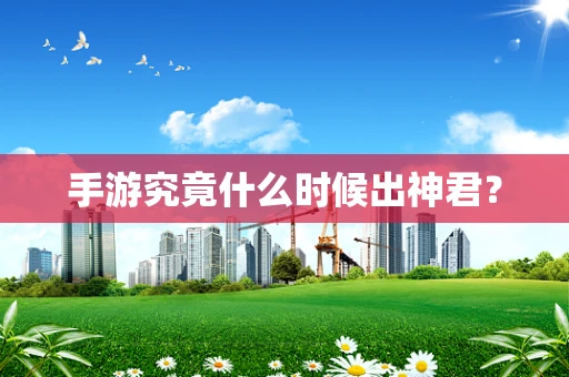 手游究竟什么时候出神君？