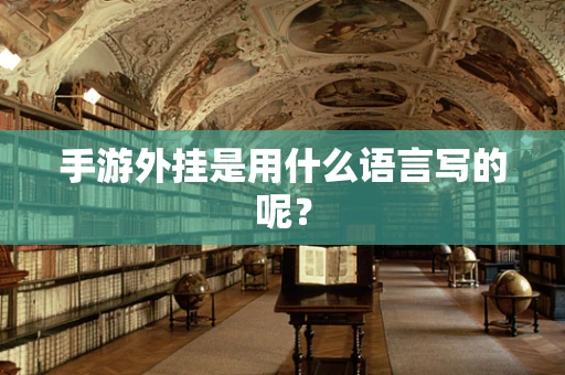 手游外挂是用什么语言写的呢？