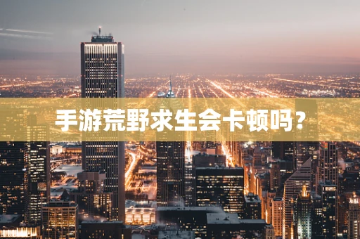 手游荒野求生会卡顿吗？