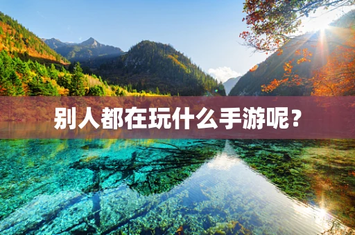 别人都在玩什么手游呢？