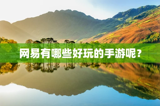 网易有哪些好玩的手游呢？