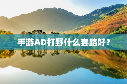 手游AD打野什么套路好？