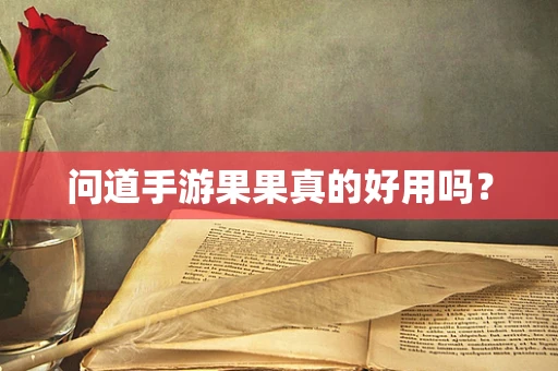 问道手游果果真的好用吗？