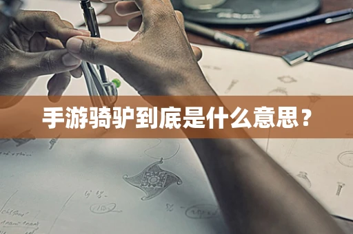 手游骑驴到底是什么意思？