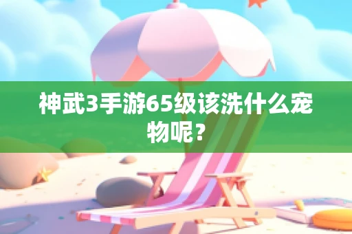 神武3手游65级该洗什么宠物呢？