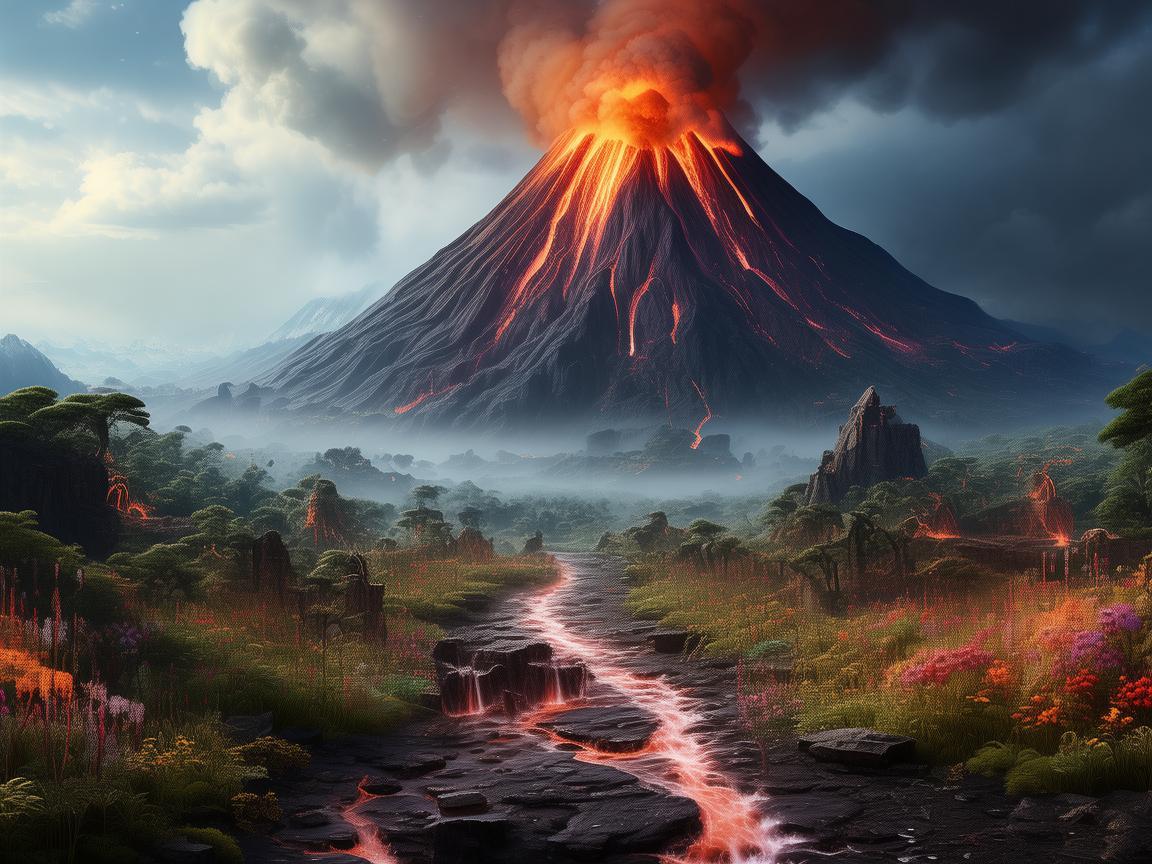 问道手游火山怎么开启？